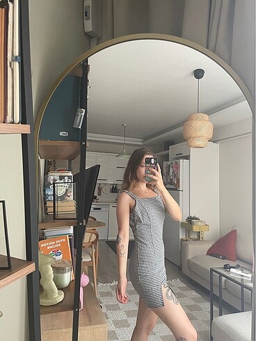 s Beden Pull and bear mini elbise