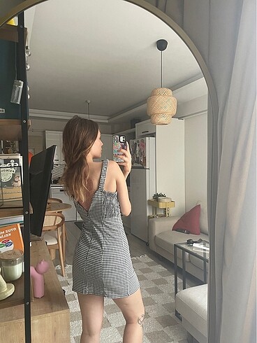 s Beden siyah Renk Pull and bear mini elbise