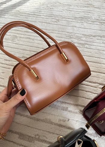Modern Klasik Kadın Deri Çanta - Görsel 5