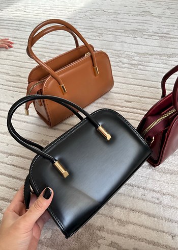 Modern Klasik Kadın Deri Çanta - Görsel 2