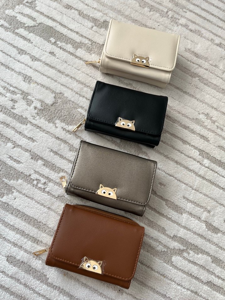 Deri Fermuarlı Kadın Cüzdan - Görsel 2