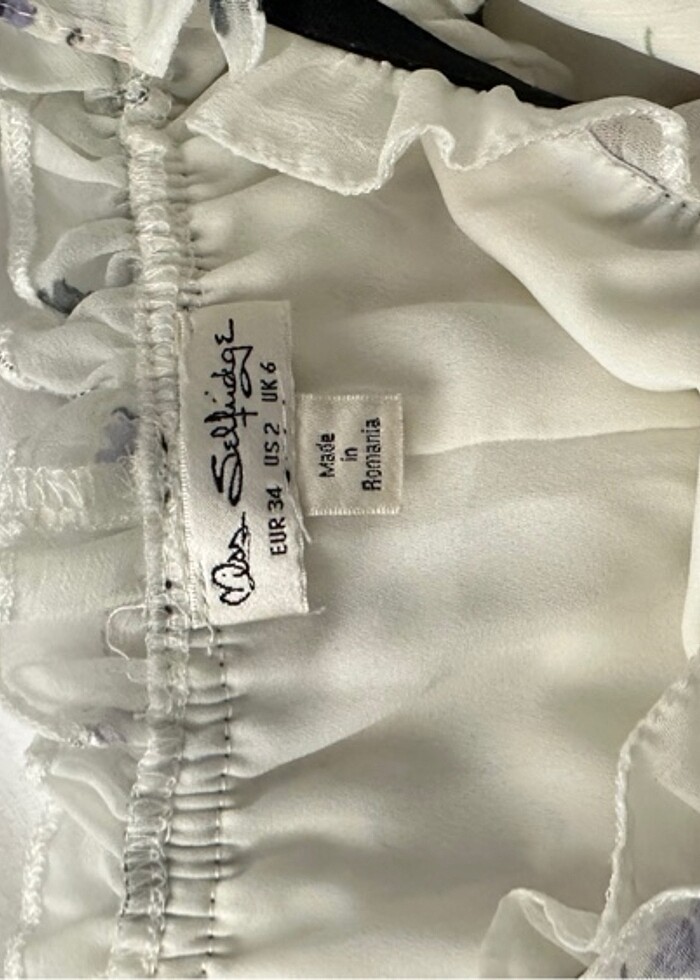 Topshop miss selfridge şifon elbise - Görsel 3