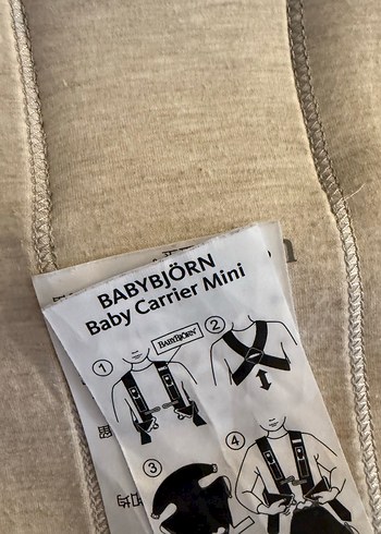 Babybjörn mini cotton kanguru - Görsel 4