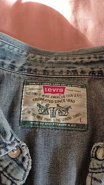 Levis Levi's vintage kot gömlek 