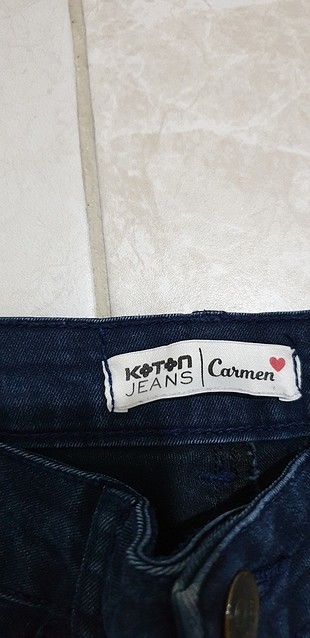 Koton Koton marka kot pantalon hiç giyilmedi