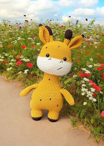 Amigurimi zürafa - Görsel 6