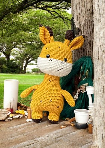 Amigurimi zürafa - Görsel 9