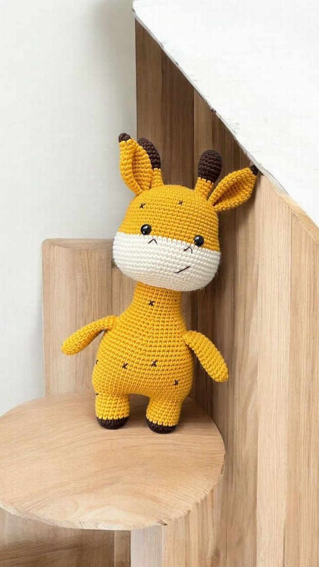 Amigurimi zürafa - Görsel 4