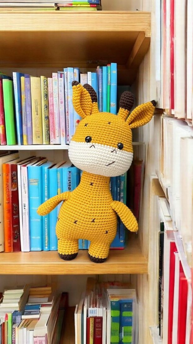 Amigurimi zürafa - Görsel 2