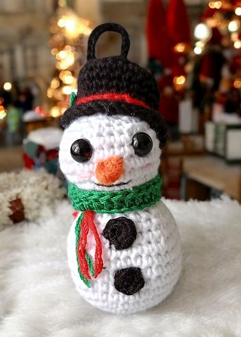 Kardan adam anahtarlık - Görsel 7