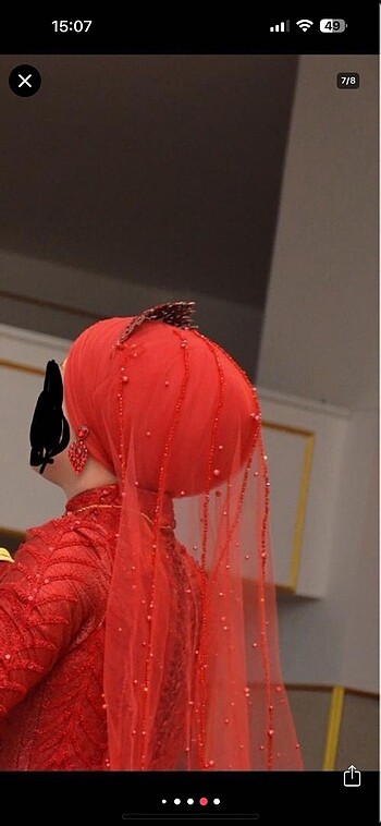 Tesettür Kına Elbisesi - Görsel 5