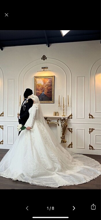 Tesettür Gelinlik - Görsel 7