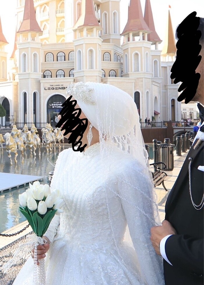 Tesettür Gelinlik - Görsel 3