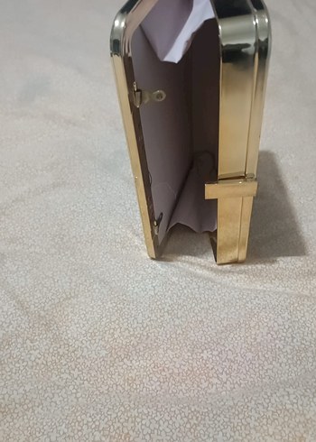 Parlak Siyah Kadın Portföy Çanta - Görsel 3