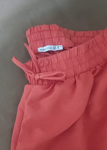 Pembe Salaş Kadın Kumaş Pantolon - Görsel 2