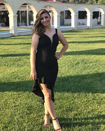 l Beden Trendyolmilla siyah elbise