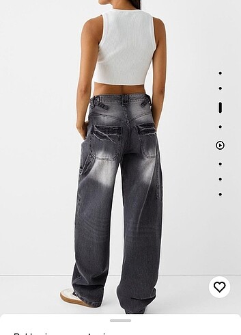 Bershka bershka bol kesim carpenter jean