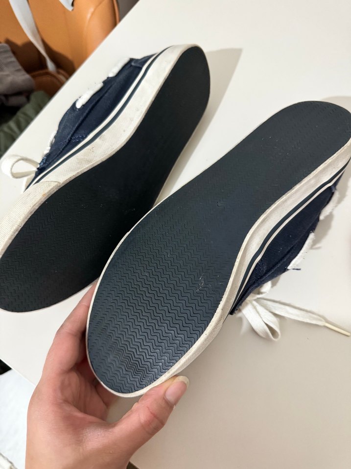 Orjinal Lacoste Mavi Bağcıklı Kadın Spor Ayakkabı - Görsel 4