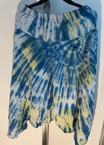 American Vintage Mavi Batik Hippie Şalvar