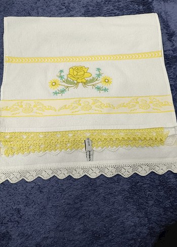 iki adet danteli havlu - Görsel 2