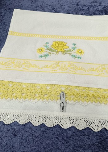 iki adet danteli havlu - Görsel 6