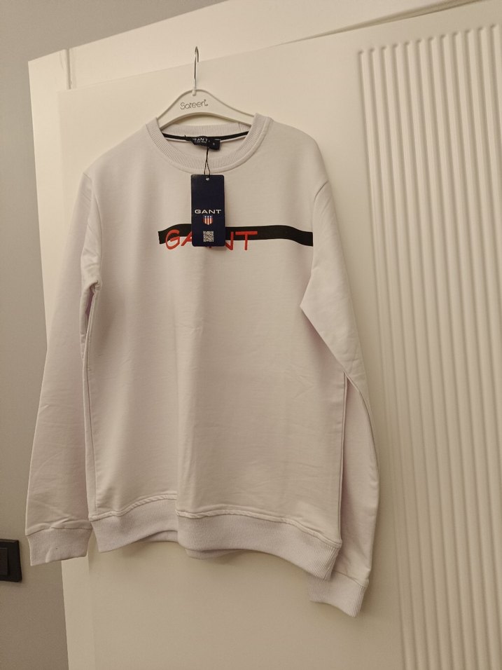 Gant Beyaz Baskılı Sweatshirt - Görsel 3