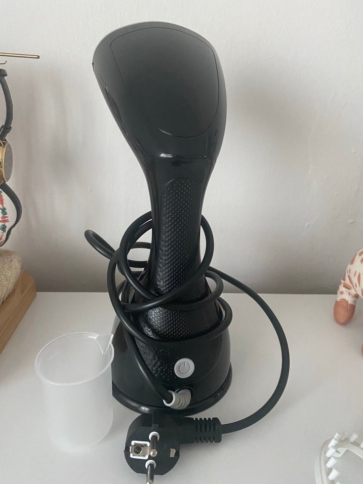 Neutron Siyah Gri Dikey Buharlı Ütü - Görsel 3