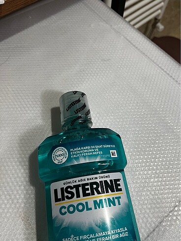  Beden mavi Renk Listerine