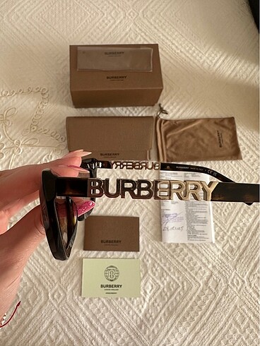 Burberry leopar kahverengi güneş gözlüğü