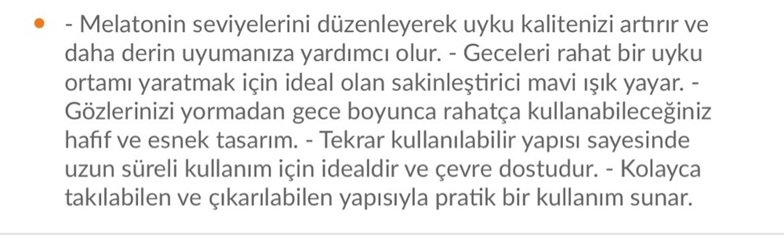 Diğer Melatonin- Uyku Bandı
