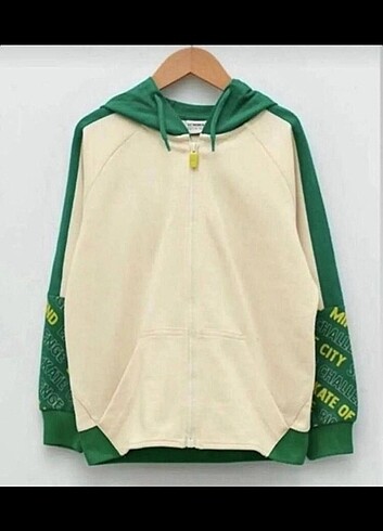 KAPŞONLU SWEAT CEKET