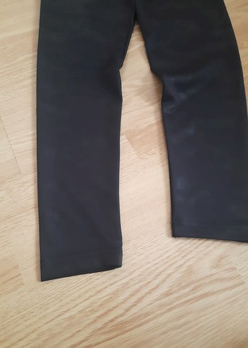 xs Beden siyah Renk Siyah Kadın Spor Tayt Velcro Detaylı