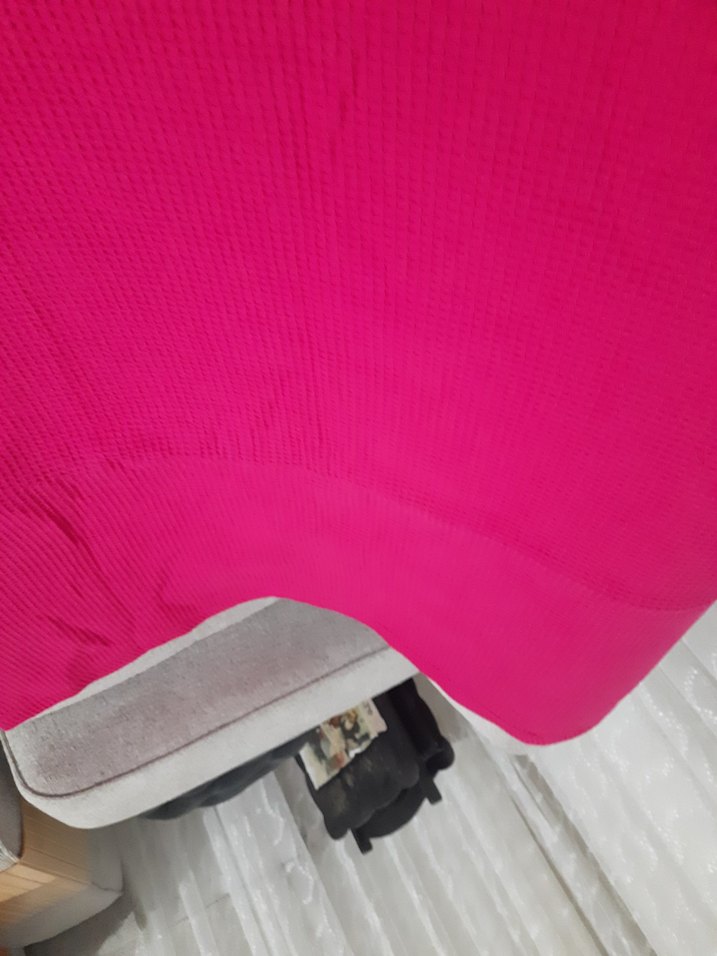 Parlak Pembe Düz pike - Görsel 4