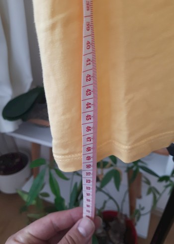 10 Yaş Beden sarı Renk Sarı Baskılı Kolsuz Kız Tişörtü