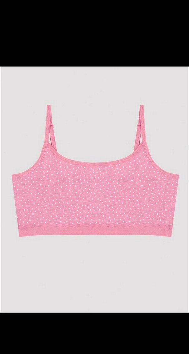 penti çok renkli kız çocuk desenli 2'li yarım atlet 11-12 yaş - Görsel 2