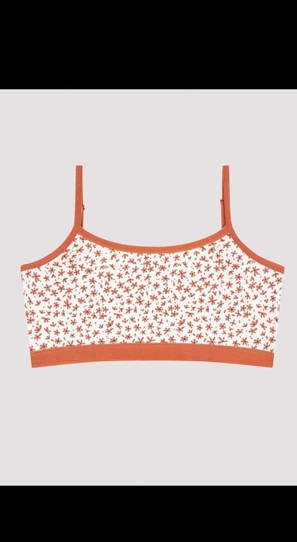 penti çok renkli kız çocuk desenli 2'li yarım atlet 11-12 yaş - Görsel 3