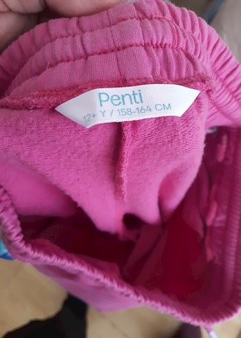 Renkli Yan Şeritli Pembe  Eşofman Altı - Görsel 5