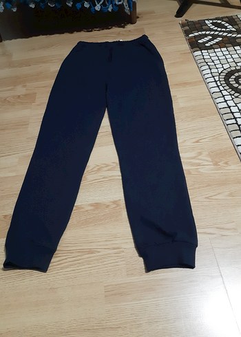 Erkek Lacivert Rahat Kesim Eşofman Altı - Görsel 2