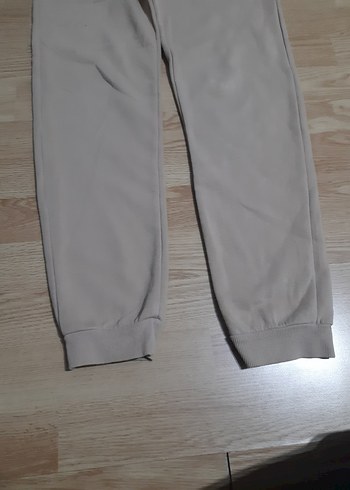 Bej Rahat Kesim Kadın Eşofman Altı - Görsel 3