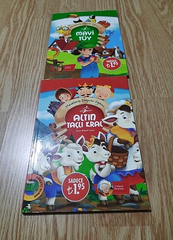  Beden Renk 10 adet çeşitli hikaye kitapları 
