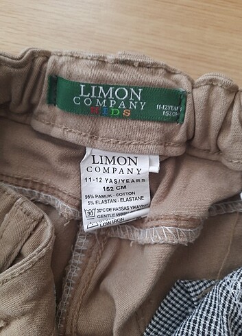 Limon Company limon company 11-12 yaş deve tüyü pantolon 