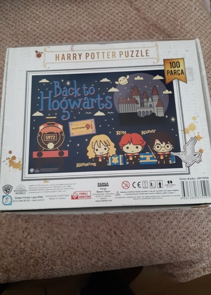 harry potter puzzle 100 parça - Görsel 3
