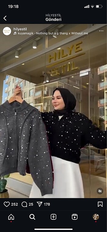 Zara İncili hırka