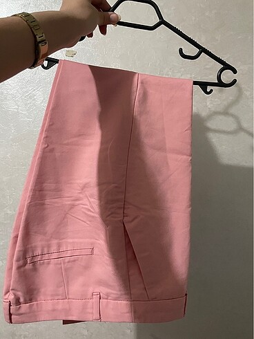 Defacto Pembe kumaş pantolon