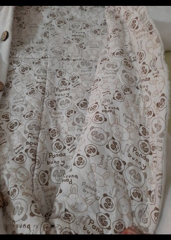 Düğmeli Beyaz bebek erkek Tulumu - Görsel 3