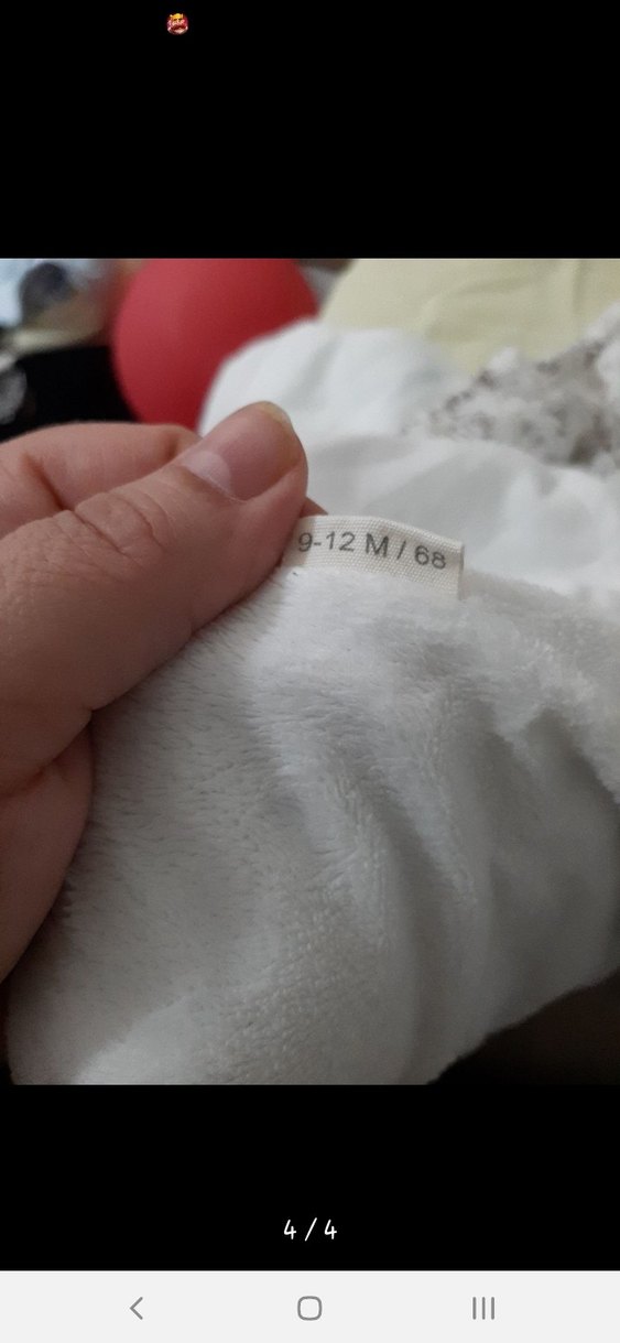 Düğmeli Beyaz bebek erkek Tulumu - Görsel 4