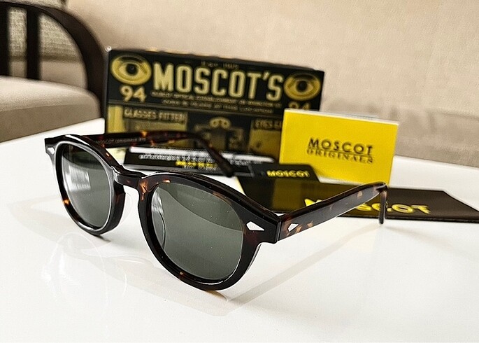 Moscot gözlük polarize yeşil cam sıfır