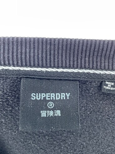 42 Beden siyah Renk Superdry Sweatshirt %70 İndirimli.