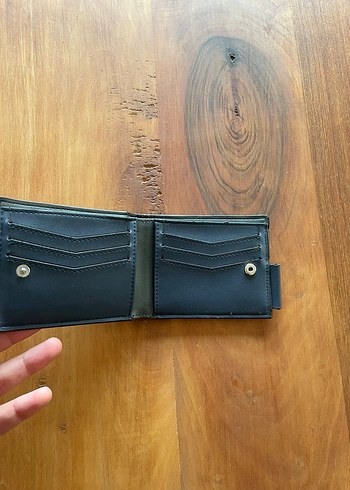 Siyah Kareli Erkek Cüzdanı - Görsel 2