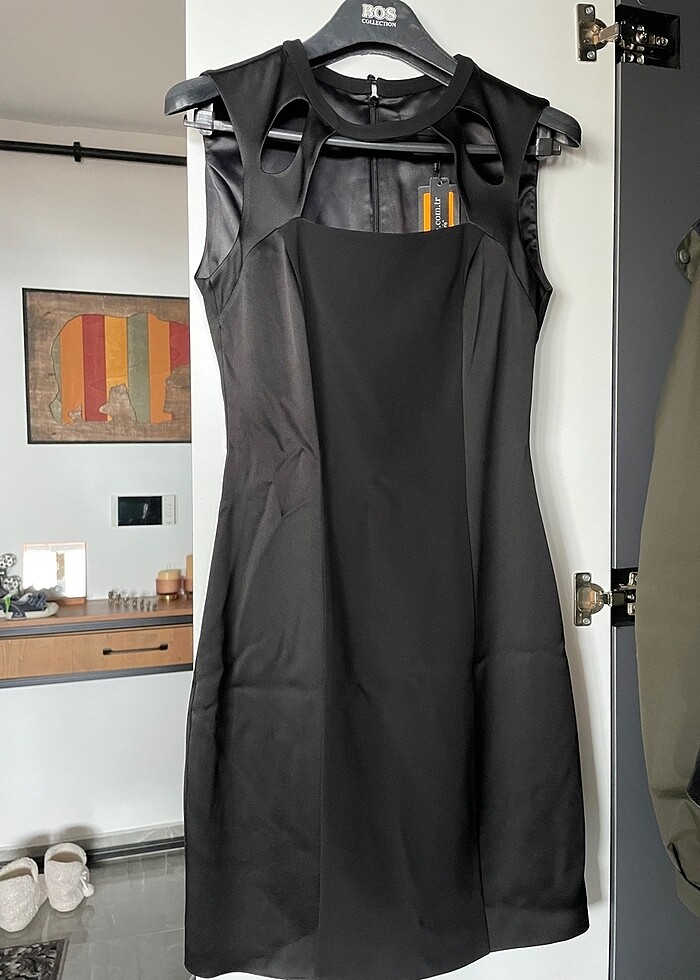 Siyah elbise - Görsel 3